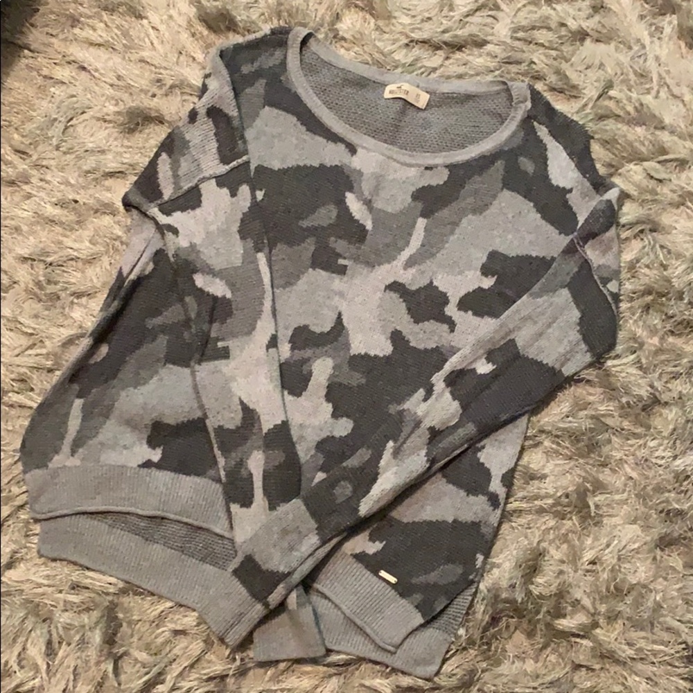 Grey Knit Long Sleeve